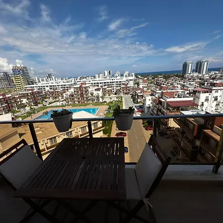 公寓 Royal Sun Sitesi ,2 Yatak Odali Deniz Manzarali Daire,iskele Longbeach